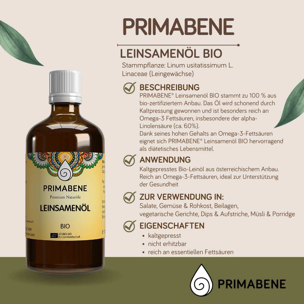Bild von Leinsamenöl Bio